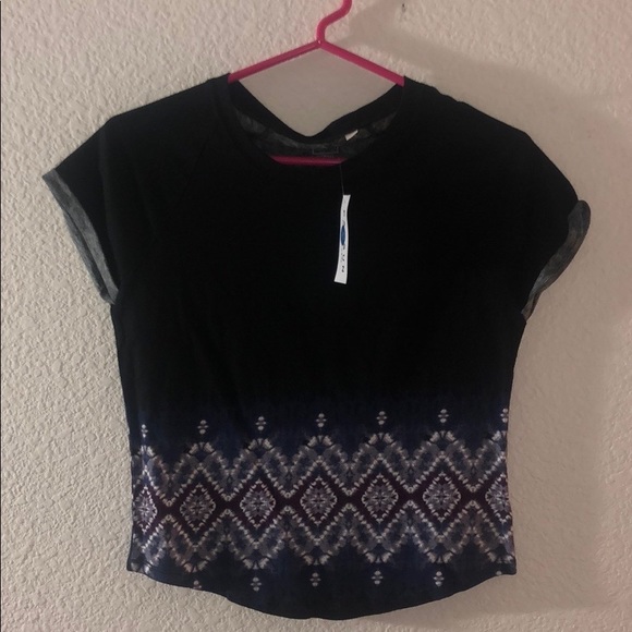 Cropped Tie dye styled tee- Pacsun - Picture 3 of 5